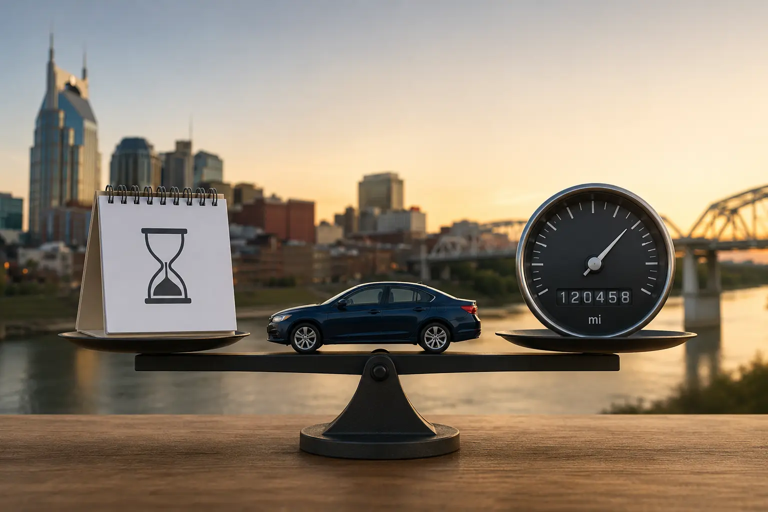 Age vs Mileage Car Value Nashville