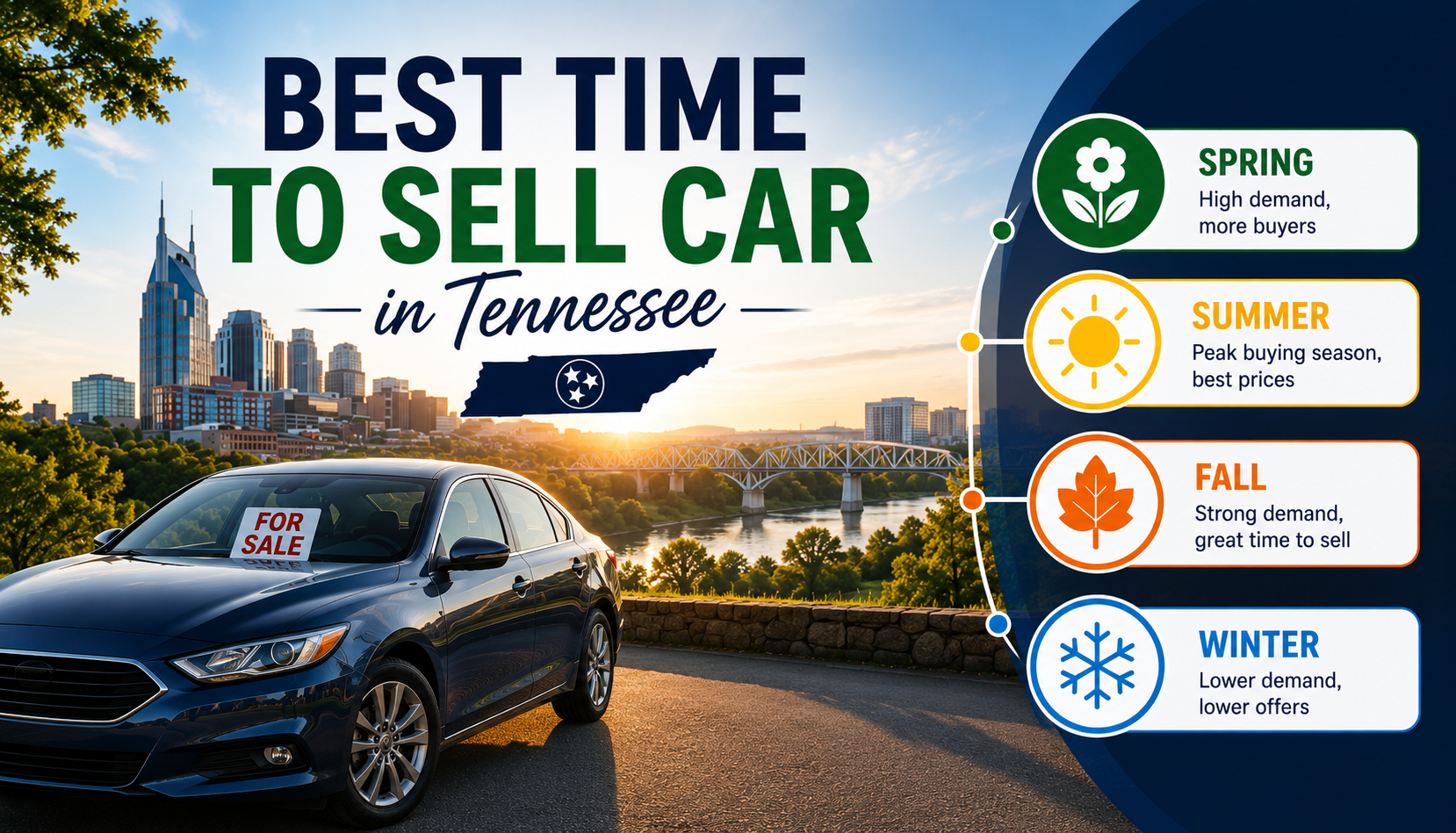 Best Time to Sell Your Car in Tennessee