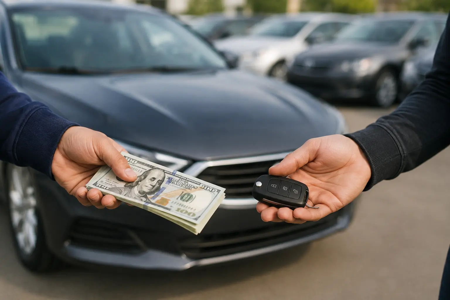 Negotiate Cash Offer on a Used Car
