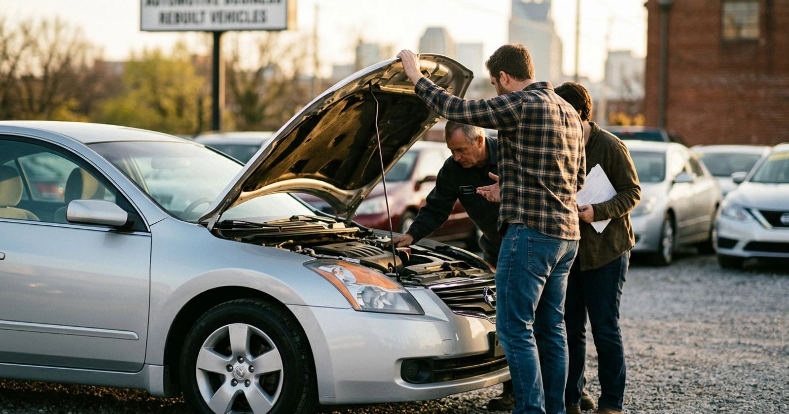 Private Buyer, Dealership, Online Listing, or Local Cash Buyer - sell rebuilt title car nashville